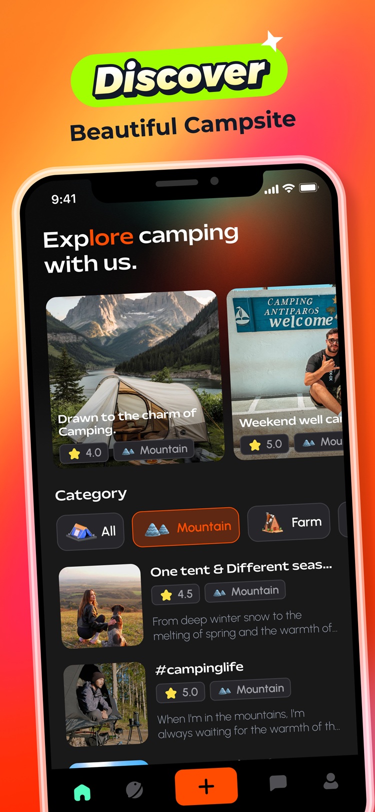 Terra App Sharing Feature